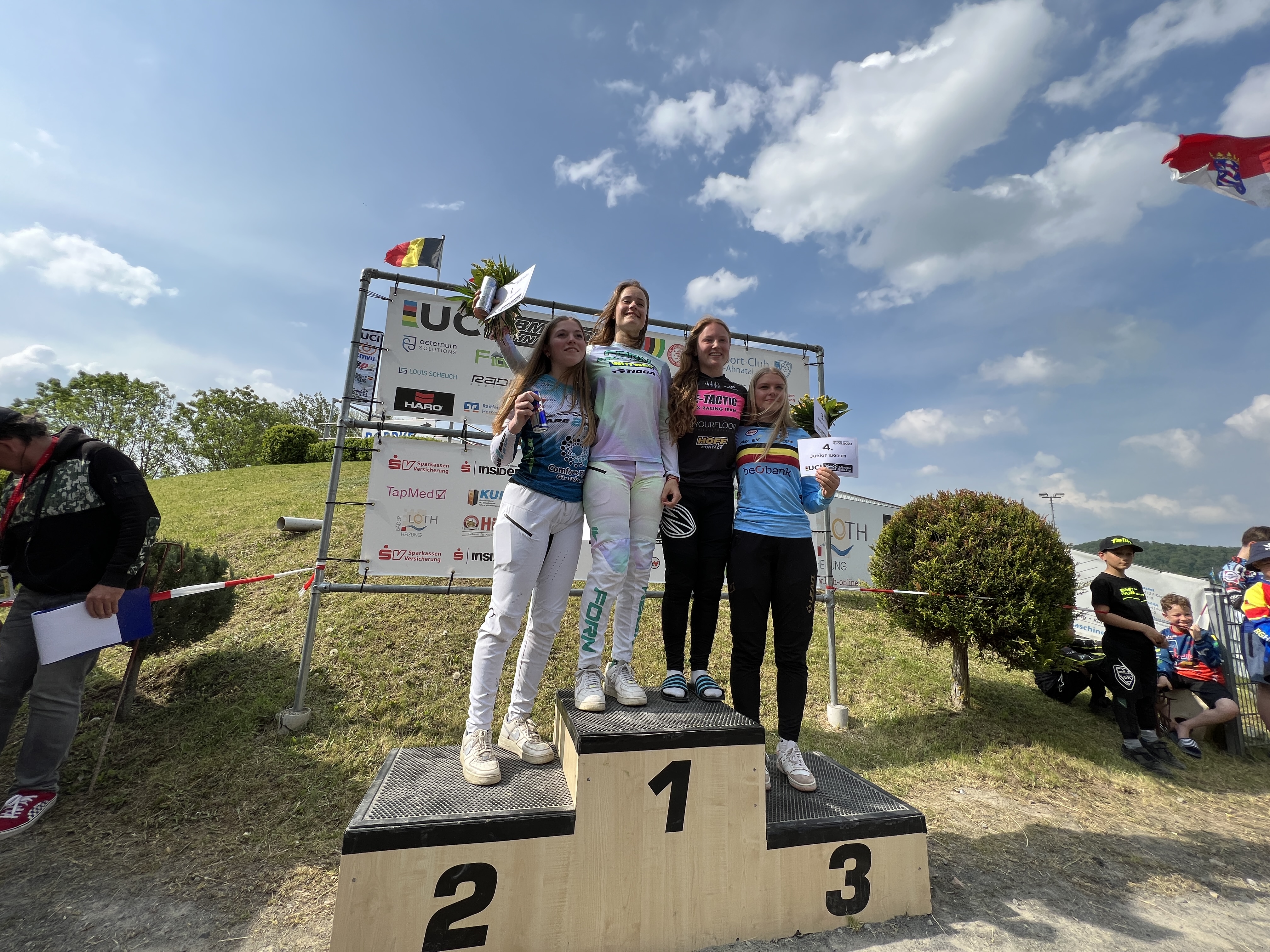 Siegerehrung Junior women