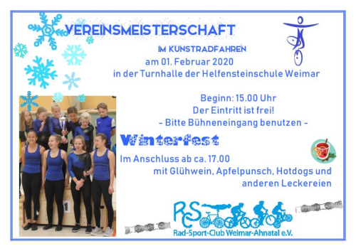 Vereinsmeisterschaft und Winterfest 2020