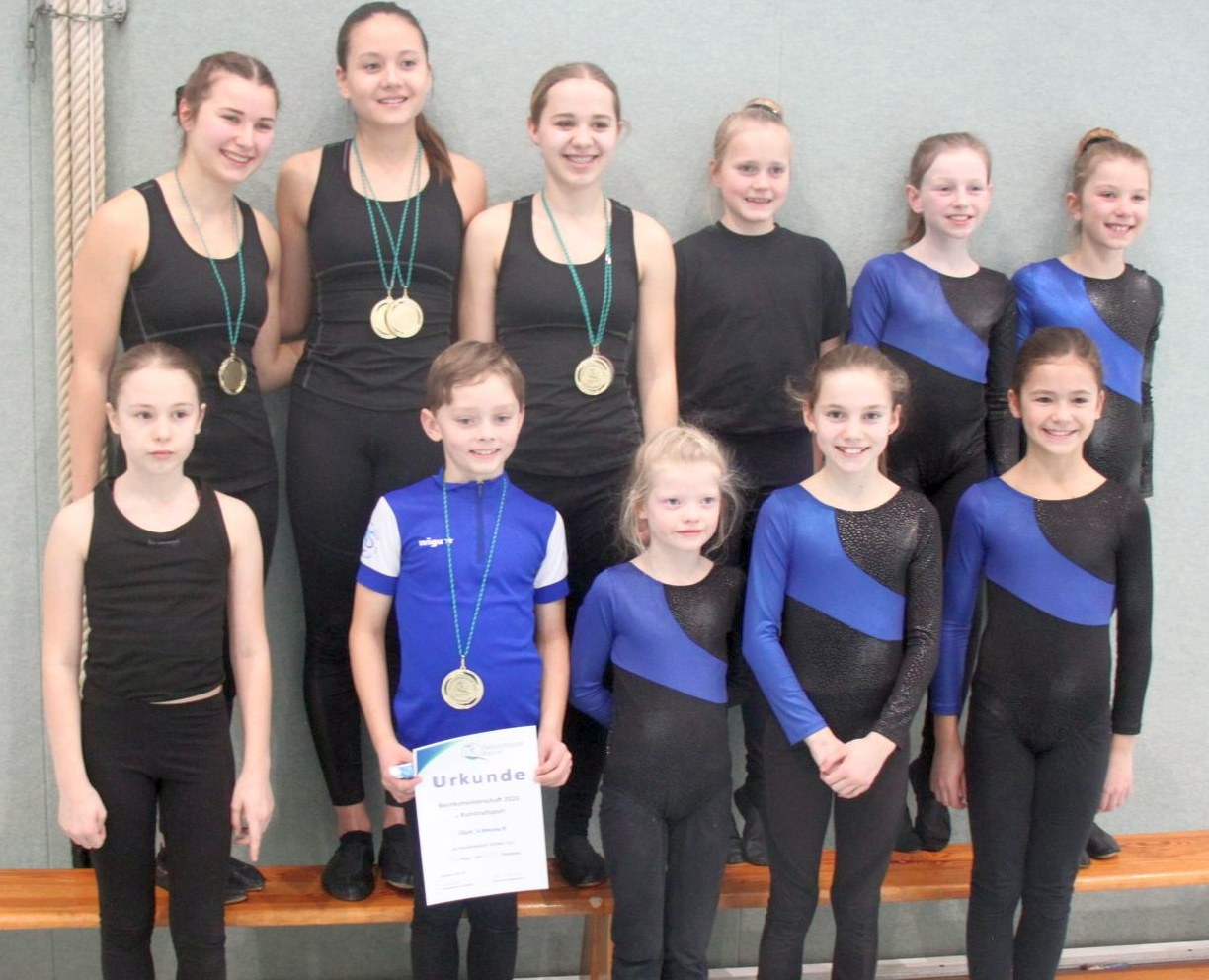 Guter Saisonauftakt mit vier Bezirkstiteln