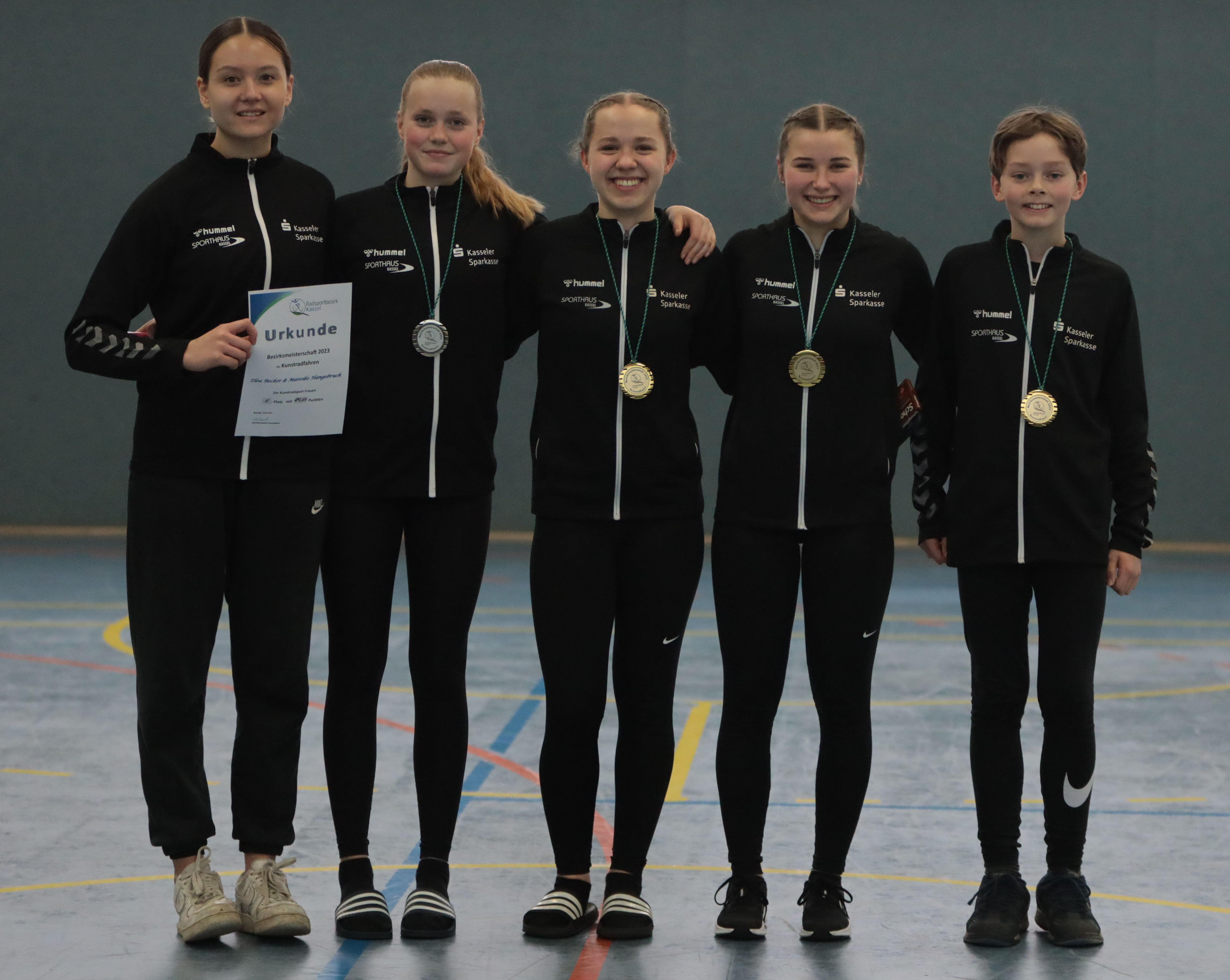Neun Medaillen bei Bezirksmeisterschaft