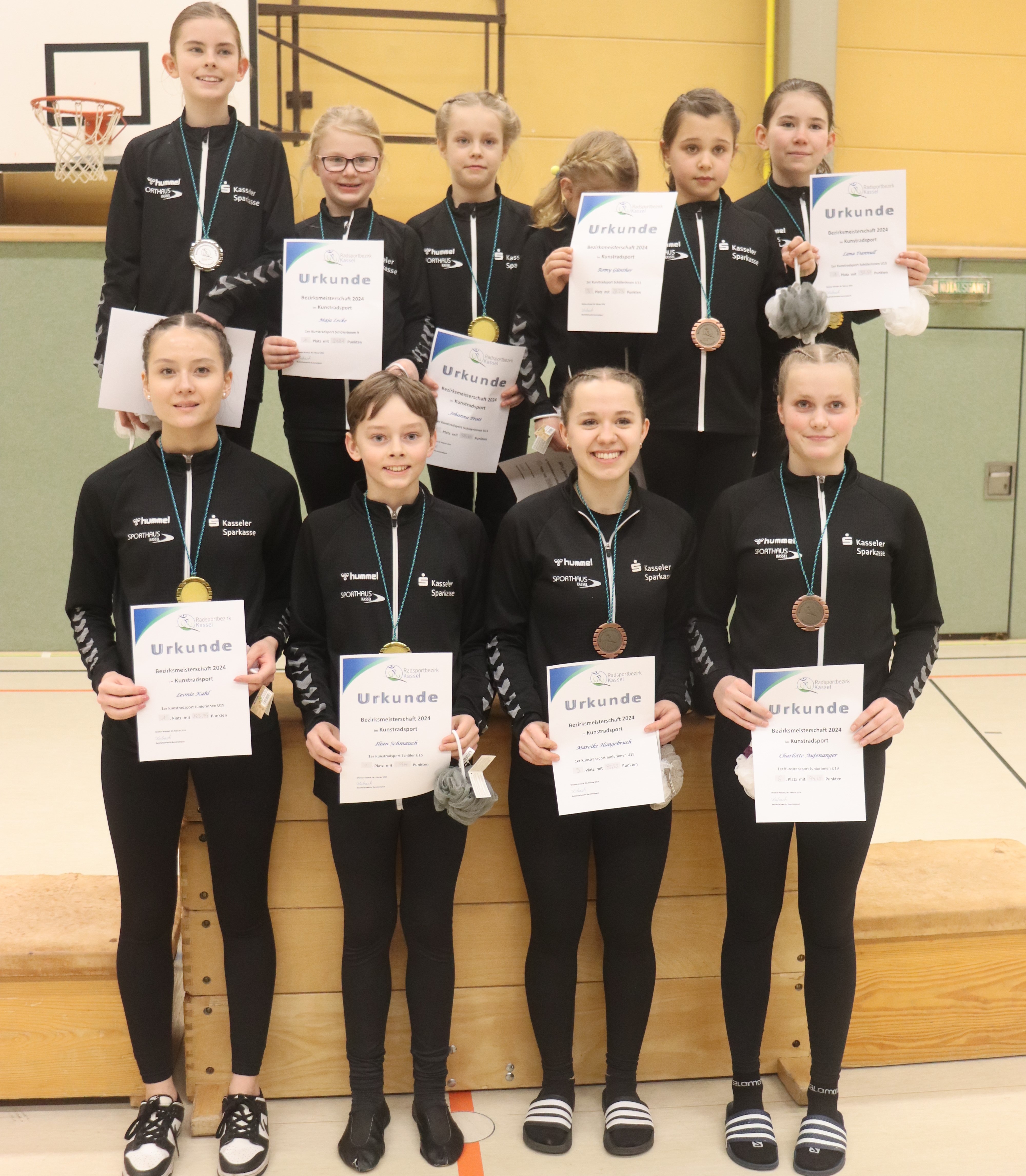 Fünf Titel bei Bezirksmeisterschaft