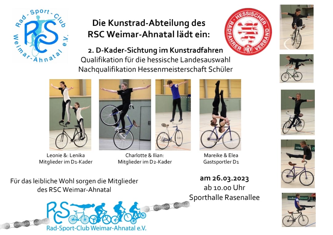 Kadersichtung und Nachqualifikation zur Hessenmeisterschaft