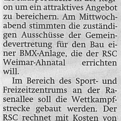 2009 Ahnatal Bekommt Bmx Anlage