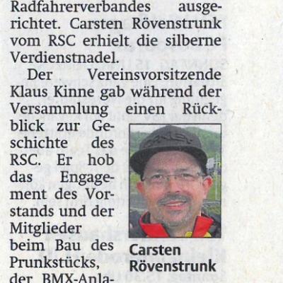 2018.03.23 Rovenstrunk Mit Silberner Nadel Geehrt